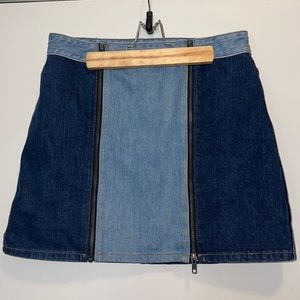 1 state Jean skirt